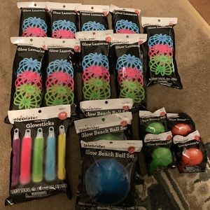 Glow Stick, Glow Lantern and Glow Ball Large Lot NEW!!